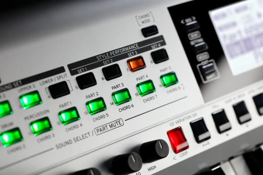 Korg i3 Workstation, Arranger Silver