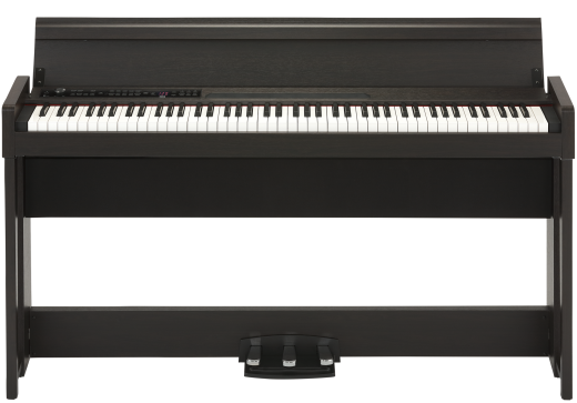 KORG Digitalpiano, Concert, C1 Air, Bluetooth, 3 Pedale, 2x25 Watt, braun