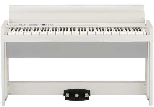 KORG Digitalpiano, Concert, C1 Air, Bluetooth, 3 Pedale, 2x25 Watt, weiß