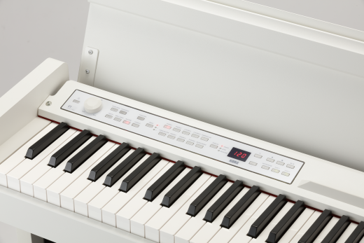 KORG Digitalpiano, Concert, C1 Air, Bluetooth, 3 Pedale, 2x25 Watt, weiß