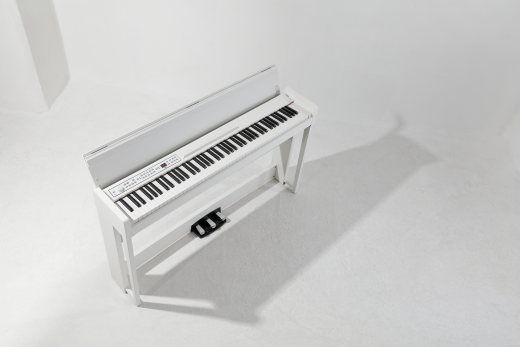 KORG Digitalpiano, Concert, C1 Air, Bluetooth, 3 Pedale, 2x25 Watt, weiß