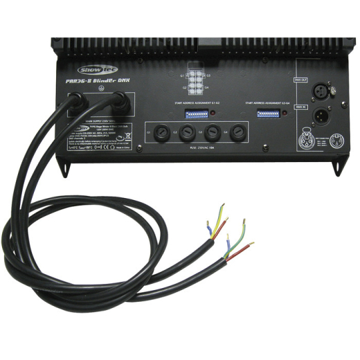 Showtec Stage Blinder 8 DMX schwarz