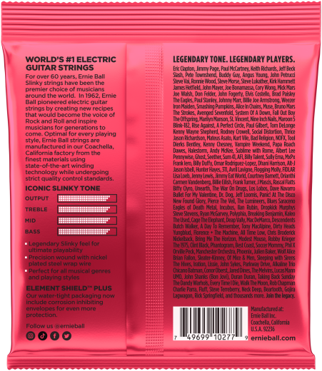 Ernie Ball 2226 Burly Slinky E-Gitarrensaiten