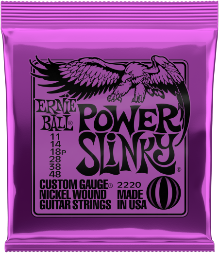 Ernie Ball 2220 Power Slinky E-Gitarrensaiten