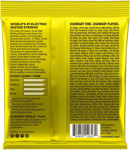 Ernie Ball 2627 Beefy Slinky E-Gitarrensaiten
