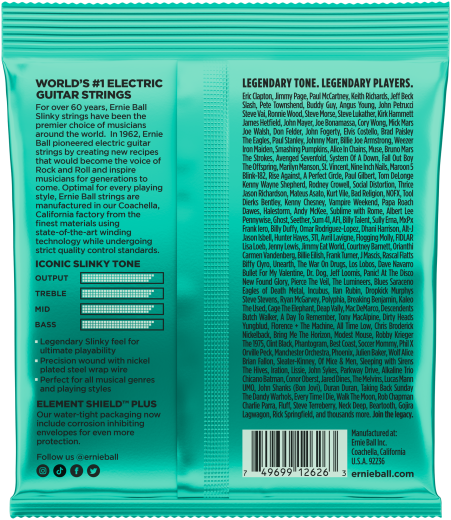 Ernie Ball 2626 Not Even Slinky E-Gitarrensaiten