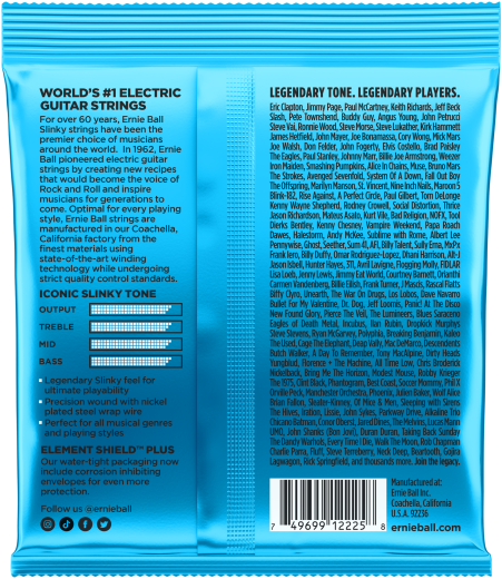 Ernie Ball 2225 Extra Slinky E-Gitarrensaiten