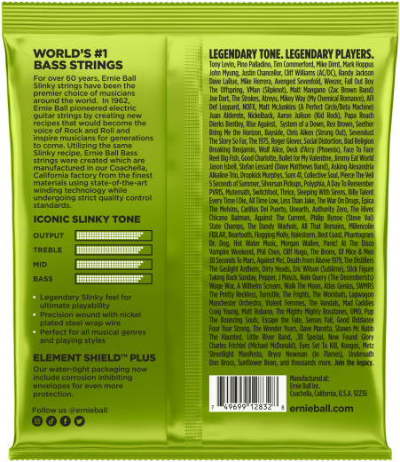 Ernie Ball EB2832 Regular Slinky E-Bass Saiten