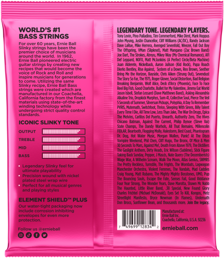 Ernie Ball EB2834 Super Slinky E-Bass Saiten