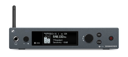 Sennheiser EW IEM G4 Zweifaches In-Ear-Monitor-Funksystem, E-Band