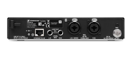 Sennheiser EW IEM G4 Zweifaches In-Ear-Monitor-Funksystem, E-Band