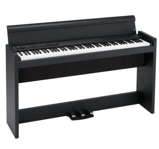 KORG Digitalpiano, LP380, 30 Sounds, 2x22 Watt, USB, schwarz