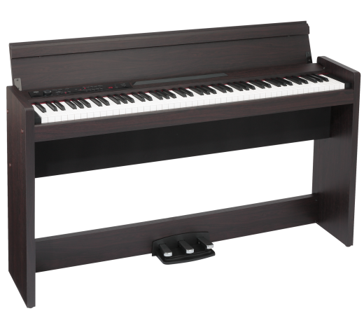 KORG Digitalpiano, LP380, 30 Sounds, 2x22 Watt, USB, Rosewood