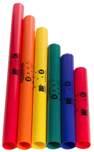 Boomwhackers, pentatonisch, 6 Töne