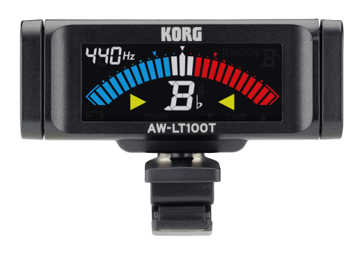 KORG Stimmgerät, chromatisch, AW-LT100 T, Clip-On, schwarz