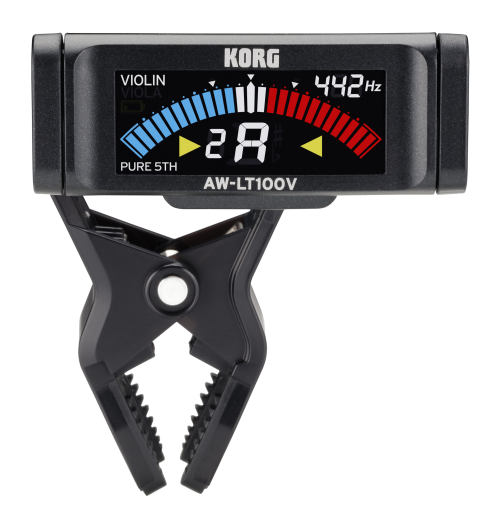 KORG Stimmgerät, chromatisch, AW-LT100 V, Clip-On, schwarz