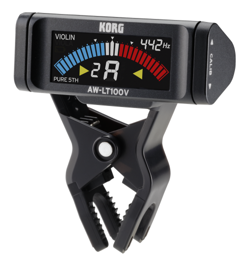 KORG Stimmgerät, chromatisch, AW-LT100 V, Clip-On, schwarz