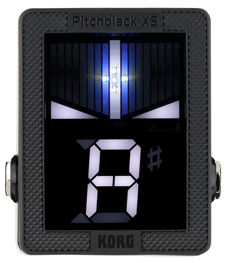 KORG Stimmgerät, Pedal, Pitchblack XS, schwarz