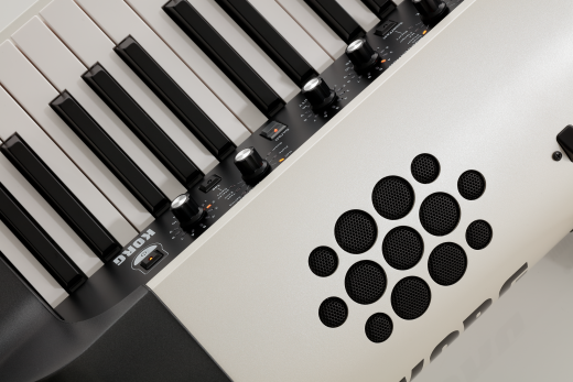 KORG Digitalpiano, SV2-73S, 73 Tasten (RH3), weiß-metallic, mit Lautsprecher