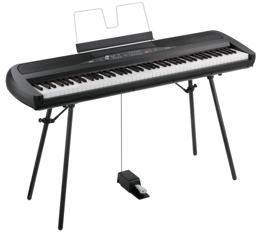 KORG Digitalpiano, SP280, 2x22 Watt, Ständer, schwarz