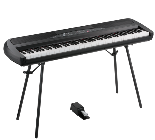 KORG Digitalpiano, SP280, 2x22 Watt, Ständer, schwarz