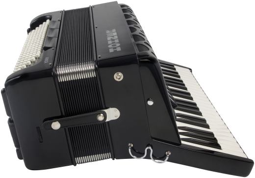 HOHNER Akkordeon, Amica Forte IV 120, schwarz, silent key