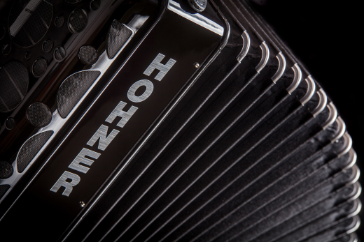 HOHNER Akkordeon, Amica Forte IV 120, schwarz, silent key