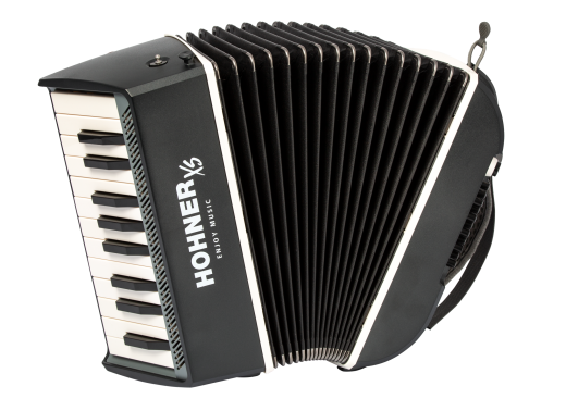 HOHNER Akkordeon, XS, weiß-grau, für Einsteiger
