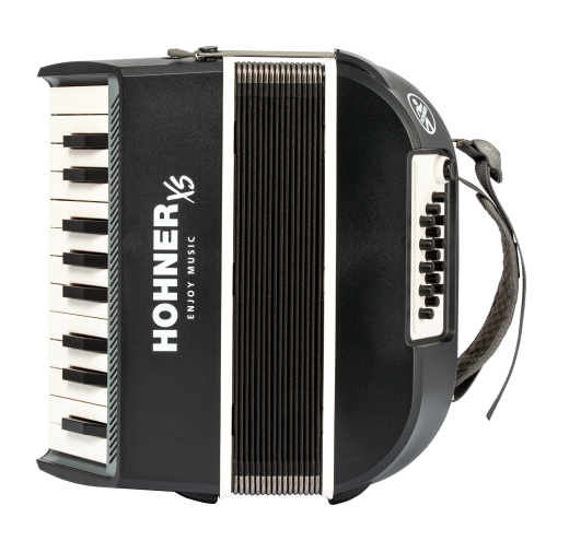 HOHNER Akkordeon, XS, weiß-grau, für Einsteiger