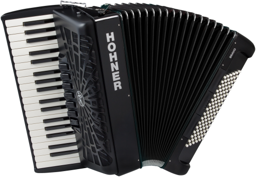 HOHNER Akkordeon, Bravo III 96, schwarz, silent key