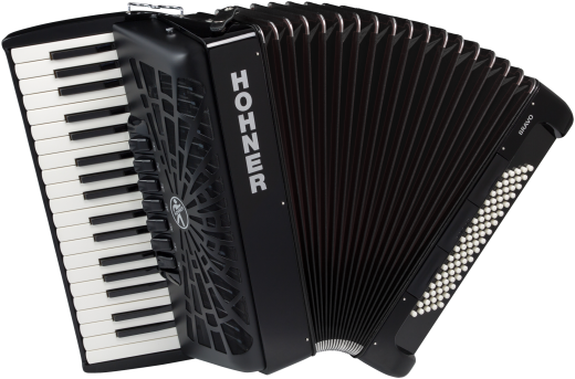 HOHNER Akkordeon, Bravo III 80, schwarz, silent key