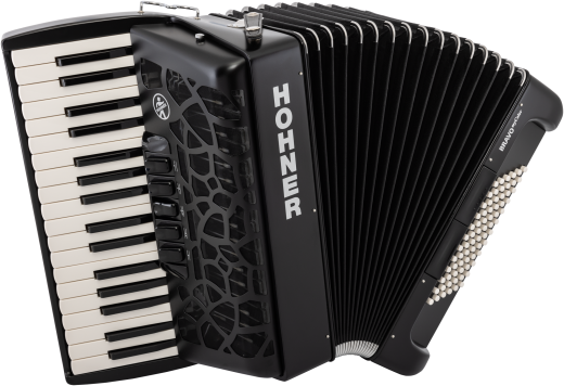 HOHNER Akkordeon, Bravo III 72, night, myColor, silent key