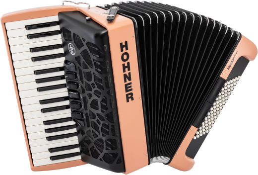 HOHNER Akkordeon, Bravo III 72, Sunrise, myColor, silent key