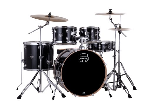MAPEX 5295 Komplettset 22", Venus, Stage, Black Galaxy Sparkle #VH, inkl. Becken