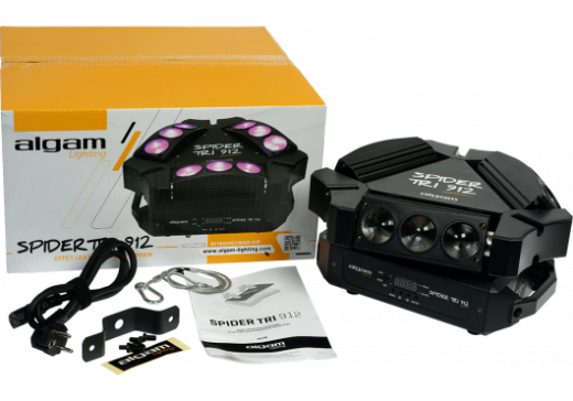 ALGAM LIGHTING, LAL SPIDER-TRI-921