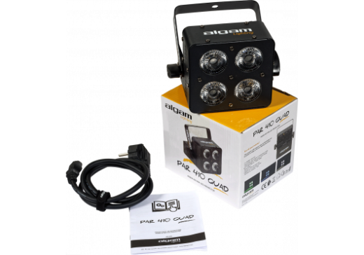 ALGAM LIGHTING - LAL PAR 410 QUAD LED Parwash mit vier 10 Watt RGBW LEDs