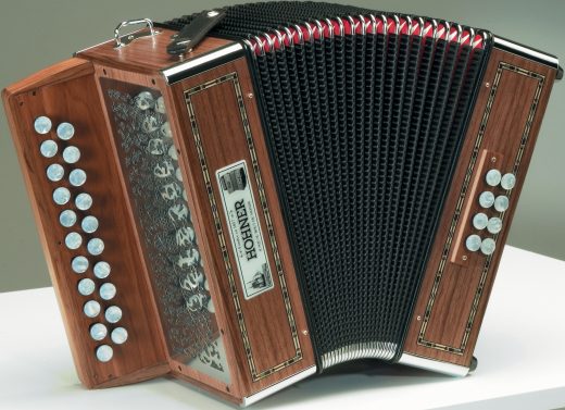 HOHNER Akkordeon, Morgane, natur, G/C, Koffer