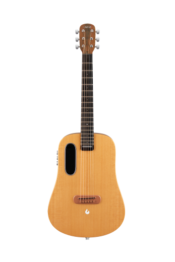 LAVA Akustikgitarre, Me Air Spruce, 36", Woodgrain Brown/Burlywood, Airflow Bag