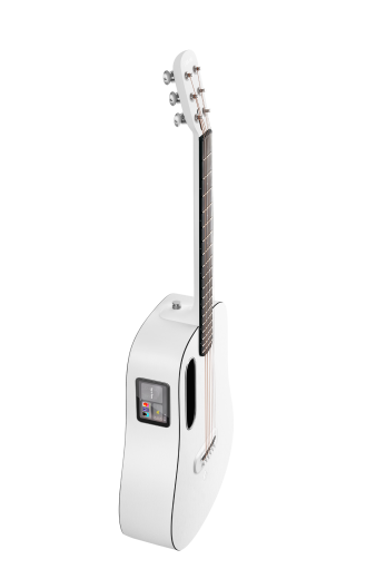 LAVA Akustikgitarre, ME Play, 36", Frost White, Lite Bag