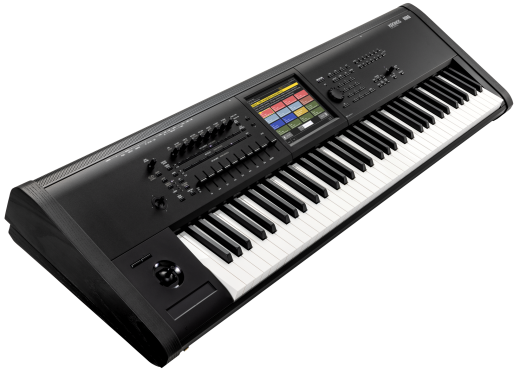 KORG Synthesizer, digital, KRONOS 2025, Sampler, 73 Tasten, RH3