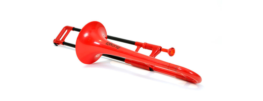 pBone Posaune Mini ABS Kunststoff rot