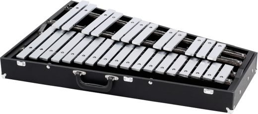 MAJESTIC Konzertglockenspiel, 2.5 Oktaven G5-C8, Stahl, Koffer, Zubehör