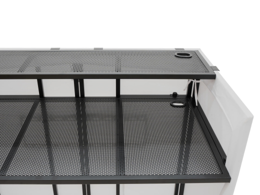 OMNITRONIC Mobile DJ Stand DJTV-1 inkl. Cover