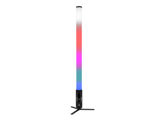 EUROLITE Set 4x AKKU IP Pixel Tube 360° PRO CRMX + Kunststoffcase