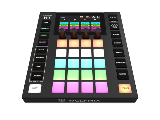 Wolfmix W1 Standalone DMX Performance Controller