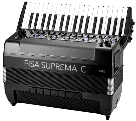 KORG Digitalakkordeon, FISA SUPREMA C, Kompakt-Modell, 37 Tasten, 120 Bässe