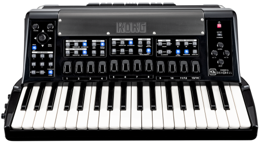 KORG Digitalakkordeon, FISA SUPREMA C, Kompakt-Modell, 37 Tasten, 120 Bässe