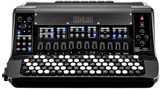 KORG Digitalakkordeon, FISA SUPREMA C, Kompakt-Modell, 92 Knöpfe, 120 Bässe