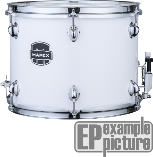 MAPEX Marching Snare Drum, Contender Series, 14"x10", Snow White