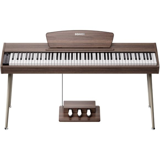 Donner DHP-100 Pro Digital Piano walnut